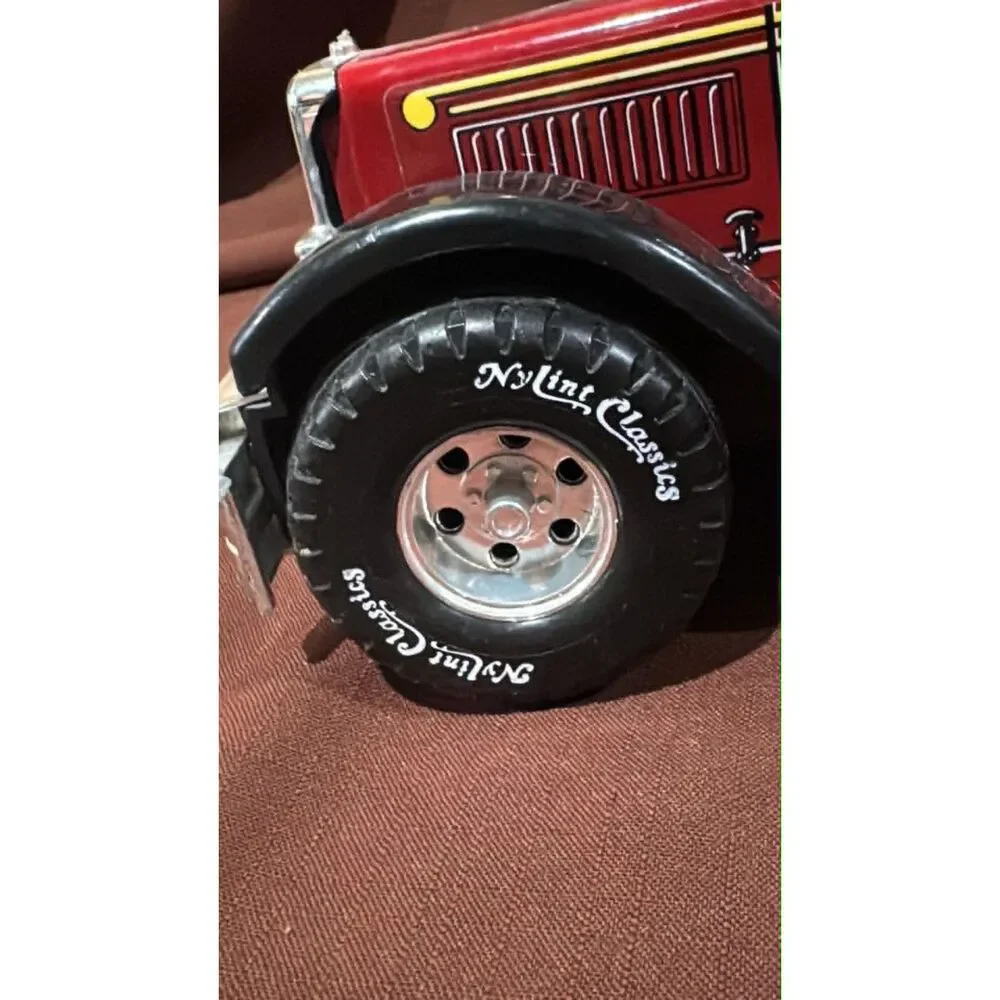 Vintage 1990 Nylint Classics Pressed Steel Caol Gravel Dump Truck Red 3050 USA